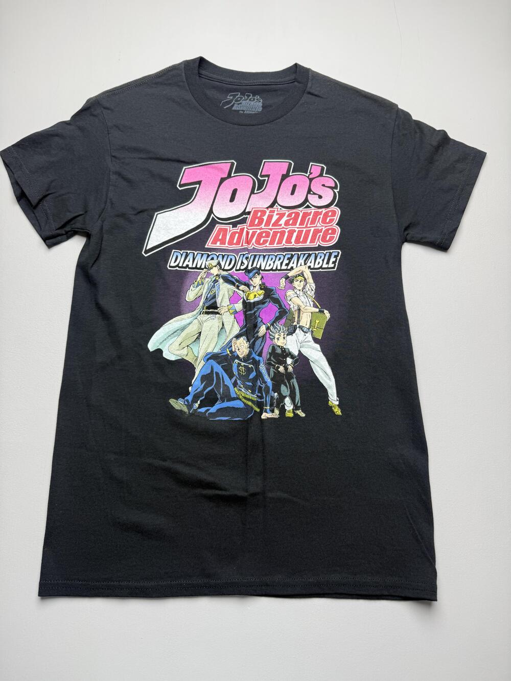 Ripple Junction Shirt Mens Small Black JoJo's Bizarre Adventure Tee Anime